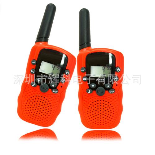 亞馬遜跨境產(chǎn)品t388跨境兒童對(duì)講機(jī)玩具對(duì)講機(jī)手持無(wú)線通話廠家
